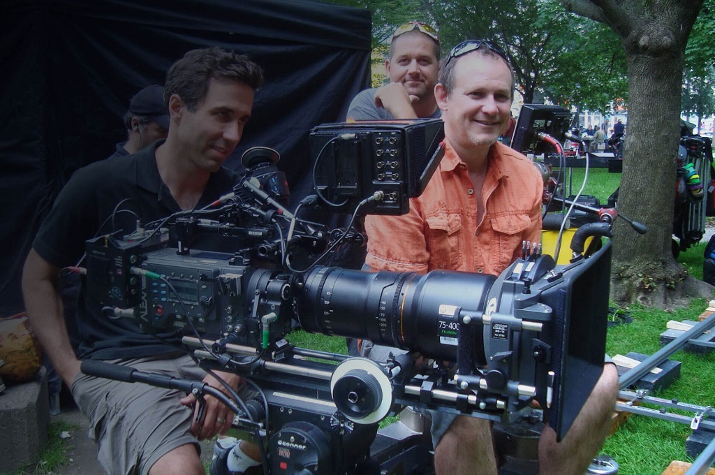 Equipment All Risk Insurance web page Featured Image - Picture of camera Crew during a film shoot.